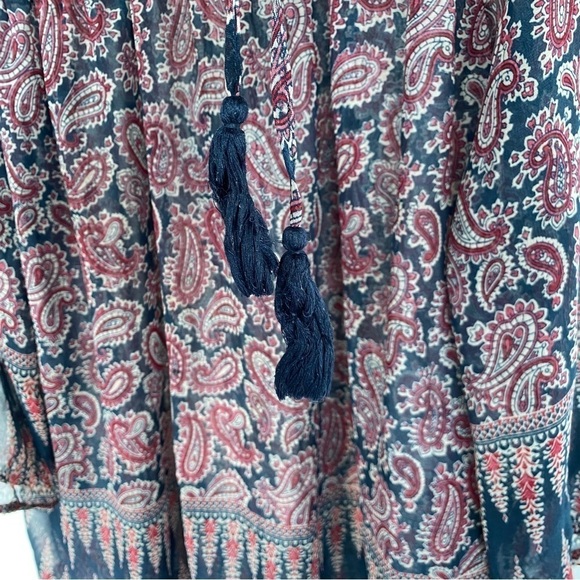 WORLD MARKET Boho flowy tunic Womens size L / XL - Picture 3 of 7